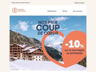 -10% sur la montagne au printemps ⛷️
