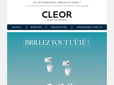 Des boucles, du soleil… et -20% rien que pour vous ☀