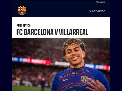 Lamine leads the way