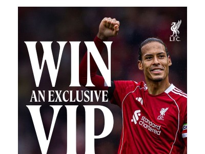 Win tickets to LFC v Man City, travel, accommodation and more
