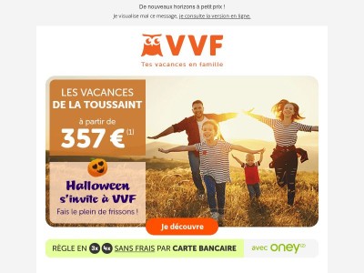 Les vacances de la Toussaint