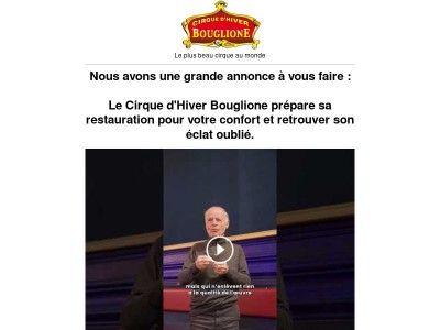 Nous avons une grande annonce à vous faire !