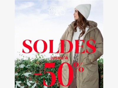 Soldes d'Hiver : jusqu'à -50 %*💥