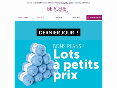 Des lots de pelotes à petits prix, pour tous les goûts!
