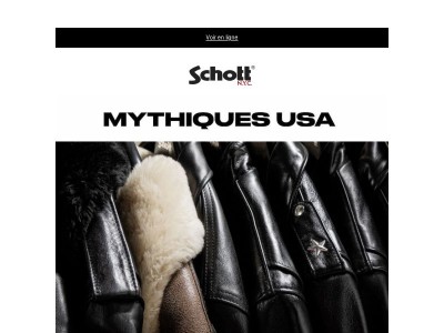 L’héritage Schott NYC, Made in USA