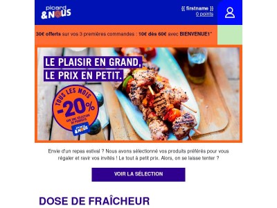 Place aux repas frais et gourmands