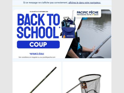 🎒🎣  La rentrée Coup & Feeder est lancée !