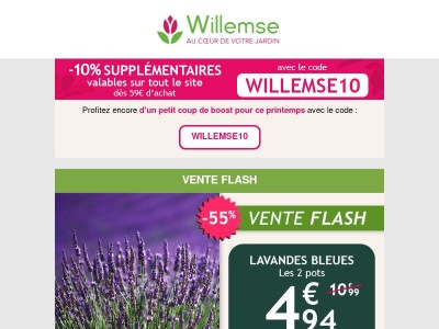 🏷️ Haies à prix malin : la 2ème à -50%