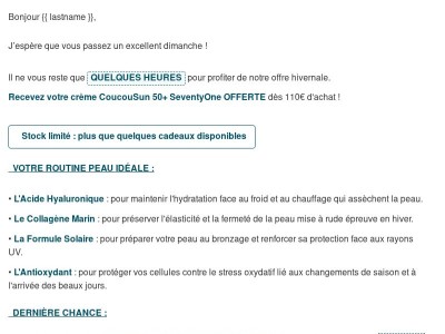 Re : n'oubliez pas votre cadeau 🎁