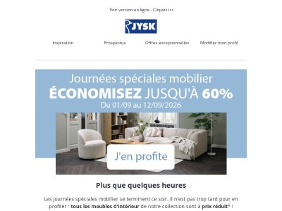 Dernier jour pour en profiter ⌛