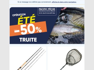 💥🎣 Truite : équipez-vous pour moins cher !