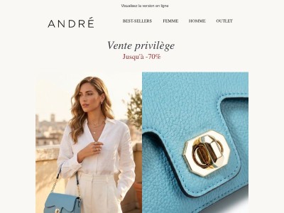 Maison André : l’élégance italienne jusqu’à -70%