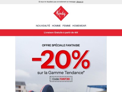 ⚡ La gamme Tendance à –20 %