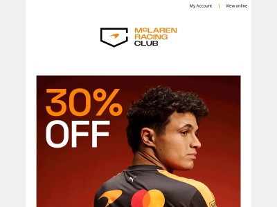 30% off fan favourites 🧡