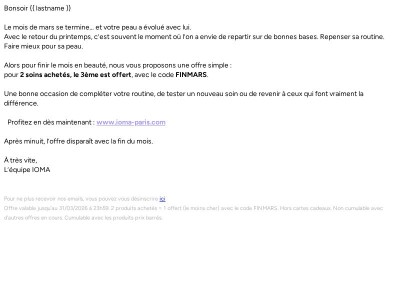 A minuit, c'est fini 🌸