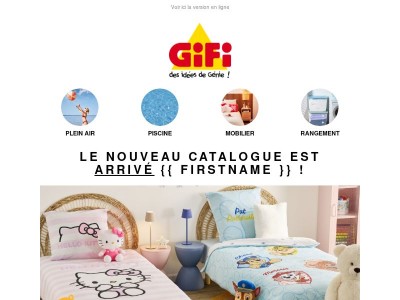 Le nouveau catalogue est arrivé !