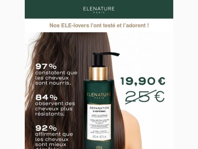 Votre après-shampooing à 19,90 € au lieu de 25,00 €🌿