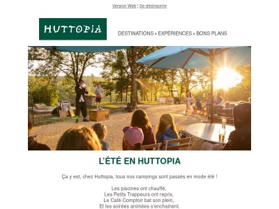 Nos campings passent en mode été ☀️