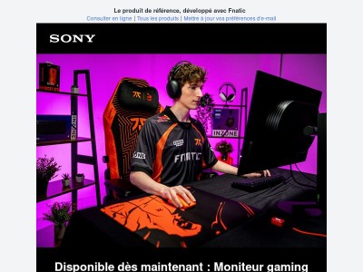 INZONE M10S II – Maintenant disponible sur le Sony Store Online