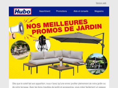 Profitez de nos Promos jardin estivales 😎