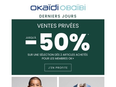 DERNIERS JOURS : jusqu’à -50% dès 2 pour bien les équiper ❄️