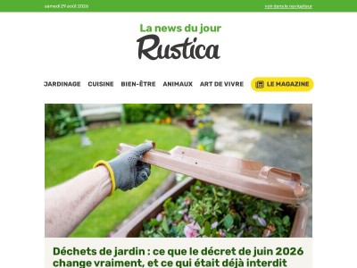 Déchets de jardin : ce décret de juin 2026 va changer votre quotidien