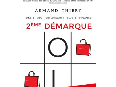 ⚡️ SOLDES | 2ème démarque ⚡️ : Jusqu'à -60% !