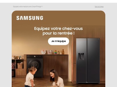 💼 Prêts pour la rentrée ? -10% sur une sélection d'électroménager
