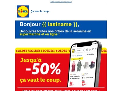 SOLDES : C'est parti ! 🛒🤑