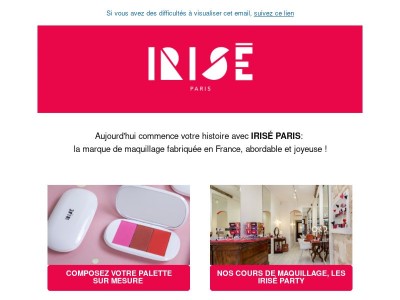 Bienvenu(e) chez IRISÉ PARIS! 😀