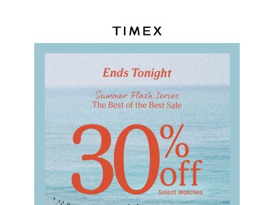 Final Call! 30% OFF Ends Soon