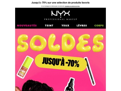 DERNIERS JOURS : vos soldes se terminent demain ! ⏳