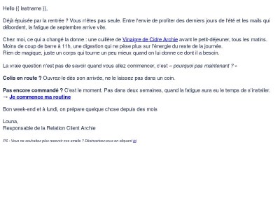 Re: message de Louna