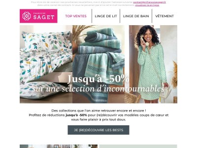😍 Encore jusqu’à -50% sur vos incontournables !