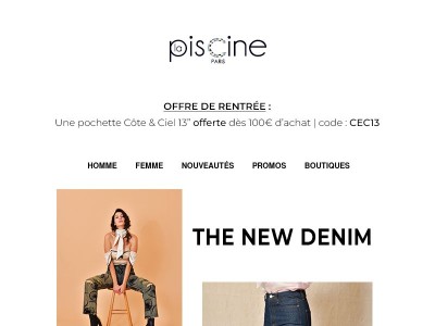 👖 Le denim fait sa rentrée