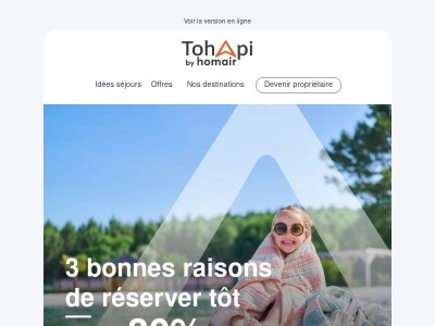 ☀️ Vacances d'été 2027 : 3 bonnes raisons de les réserver dès maintenant !