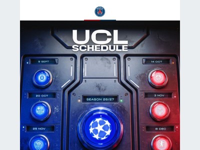 Le calendrier européen des Parisiens est connu !