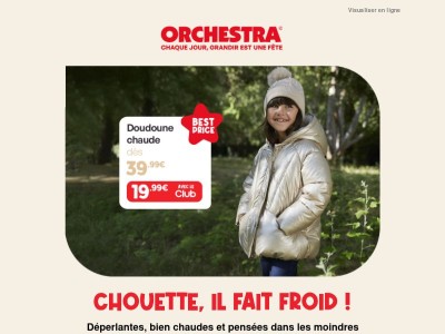 Chouette, il fait froid !!!