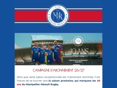 Campagne d'abonnement 26/27