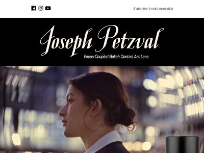 À chaque vision son objectif Petzval