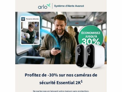 30 % de réduction sur notre caméra la plus vendue