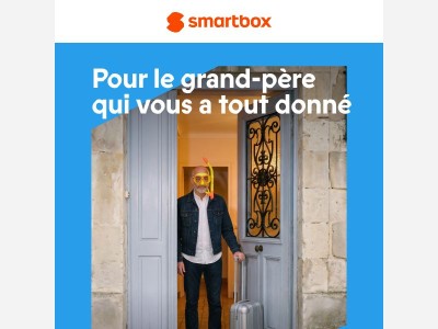 Fête des Grands-Pères : trouvez l'expérience qui lui ressemble