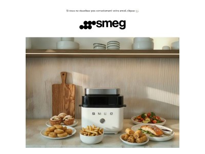 Air Fryer Smeg, conçu pour simplifier la cuisine au quotidien.