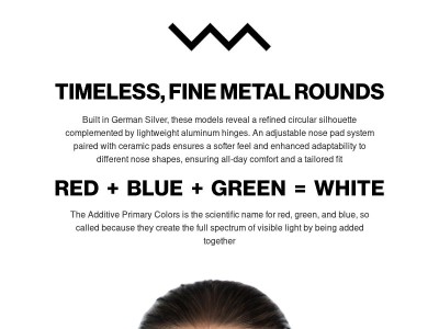 VAVA • TIMELESS, FINE METAL ROUNDS: RED, BLUE AND GREEN