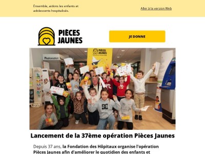 Pièces Jaunes 2026 c'est parti 🚀
