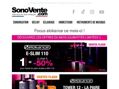 elokance vous gâte ce mois-ci !