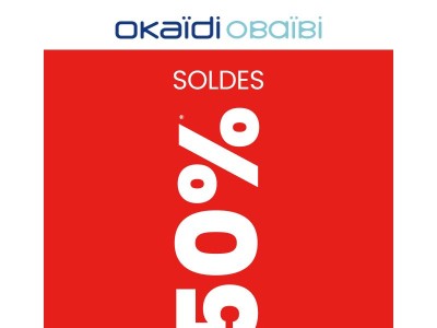 🚩 Les SOLDES jusqu'à -50%, c'est parti