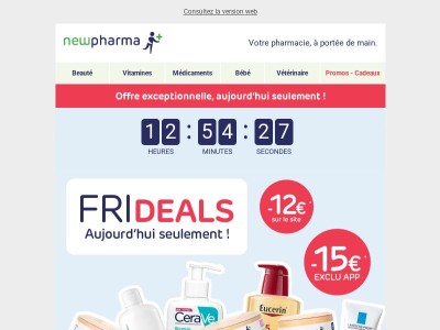 FriDeals : -15€ offerts sur l'app 🎁