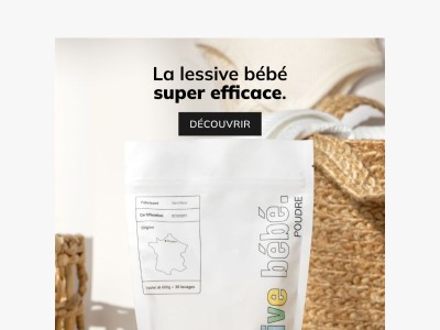 Les lessives classiques ne suffisent pas…