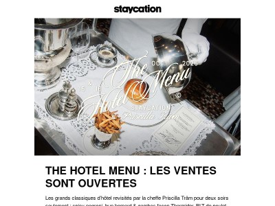 🖤 The Hotel Menu : c’est ouvert